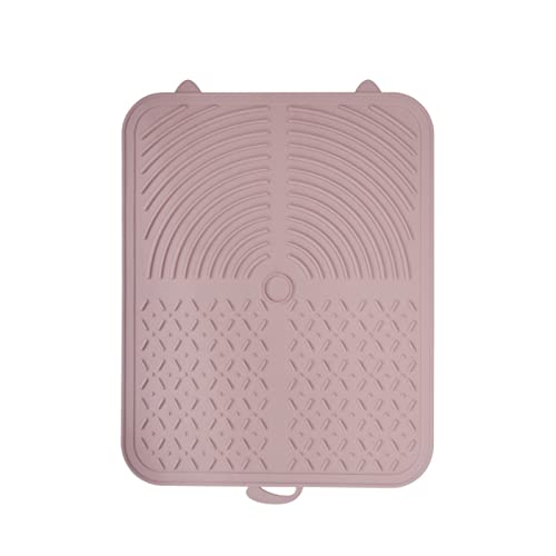 Roadoor Leckmatte für Haustiere, kann gekühlt werden, gute Duktilität, bequem, für Hunde und Katzen, beruhigend, langsam, Leckpad für kleine Tiere, Altrosa Roadoor Leckmatte für Haustiere, kann gekühlt werden, gute Duktilität, bequem, für Hunde und Katzen, beruhigend, langsam, Leckpad für kleine Tiere, Altrosa von Roadoor