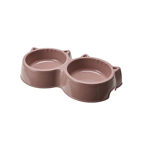 Pet Bowl Solid Doppelschalen tragen resistente große Katzenhundschalen, die Wasserfuttermittel für Welpen füttern Kaffee von Roadoor