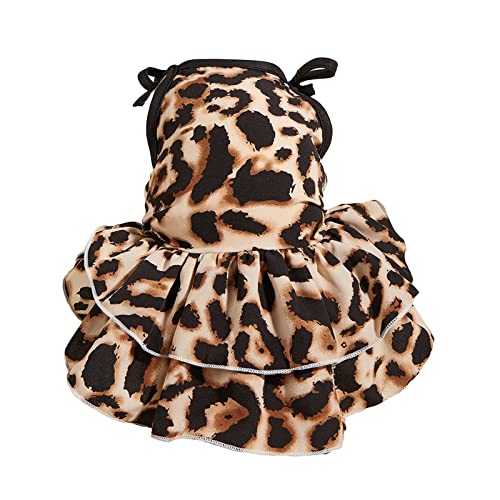 Roadoor Sommer Haustier Rock Double Layers Edge Lovely Pullover Sommer Kleine Hunde Prinzessin Cosplay Kostüm kompatibel mit Herbst Braun XS Roadoor Sommer Haustier Rock Double Layers Edge Lovely Pullover Sommer Kleine Hunde Prinzessin Cosplay Kostüm kompatibel mit Herbst Braun XS von Roadoor
