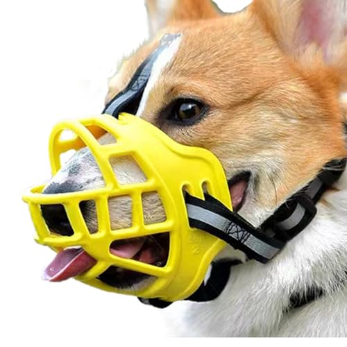 Maulkorb für Hunde,maulkorb kleine Hunde,Verstellbares Fixseil,Verstellbarer,Sicherheit Und Atmungsaktiv,um eine Überhitzung Ihres Hundes zu verhindern,und behindert Nicht die Sicht Ihres Hundes Maulkorb für Hunde,maulkorb kleine Hunde,Verstellbares Fixseil,Verstellbarer,Sicherheit Und Atmungsaktiv,um eine Überhitzung Ihres Hundes zu verhindern,und behindert Nicht die Sicht Ihres Hundes von RobustWeg