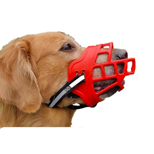 Weicher Maulkorb für Hunde maulkorb mittlere Hunde,Maulkorb FüR Kleine Mittlere GroßE Hunde,Verstellbares Fixseil,Verstellbarer,Sicherheit Und Atmungsaktiv,EIN Ausbrechen des Hundes verhindern kann Weicher Maulkorb für Hunde maulkorb mittlere Hunde,Maulkorb FüR Kleine Mittlere GroßE Hunde,Verstellbares Fixseil,Verstellbarer,Sicherheit Und Atmungsaktiv,EIN Ausbrechen des Hundes verhindern kann von RobustWeg