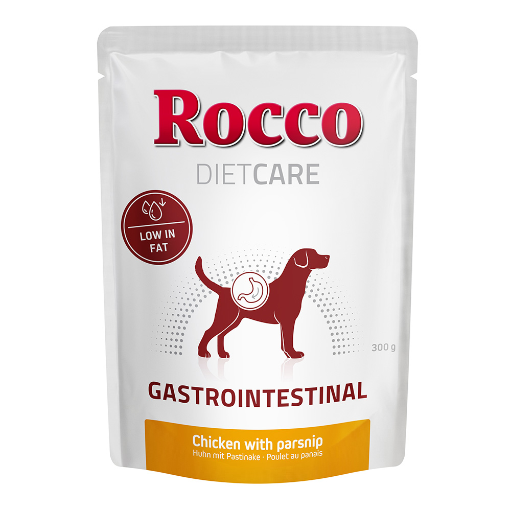 Rocco Diet Care Gastro Intestinal Huhn mit Pastinake 300 g - Pouch 6 x 300 g von Rocco Diet Care