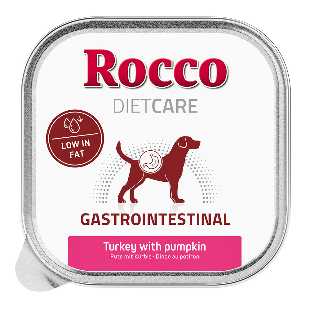 Rocco Diet Care zum Sonderpreis! - 10 x 150 g Gastro Intestinal Pute mit Kürbis von Rocco Diet Care