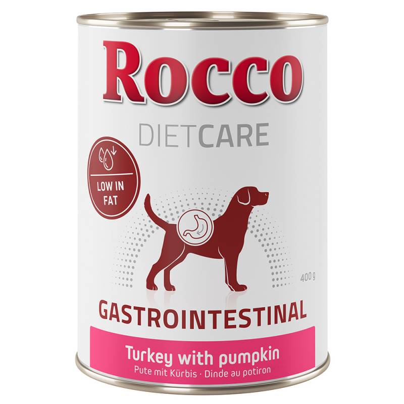 Rocco Diet Care zum Sonderpreis! - 6 x 400 g Gastro Intestinal Pute mit Kürbis von Rocco Diet Care