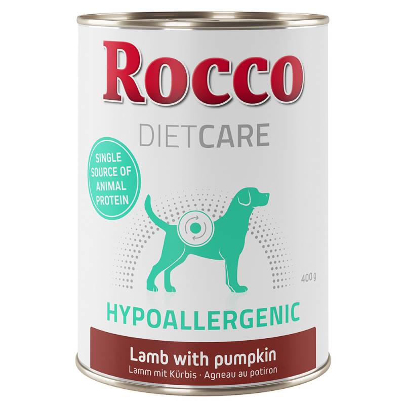 Rocco Diet Care zum Sonderpreis! - 6 x 400 g Hypoallergen Lamm von Rocco Diet Care