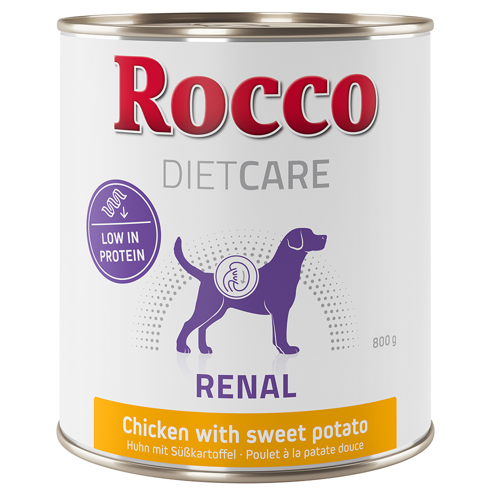 Rocco Diet Care Renal Huhn mit Süßkartoffel 800 g 6 x 800 g von Rocco Diet Care