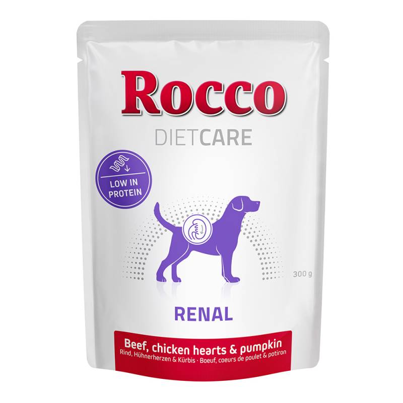 Rocco Diet Care Renal Rind & Huhn mit Kürbis 300g  - Pouch 12 x 300 g von Rocco Diet Care