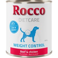 Rocco Diet Care Weight Control Rind & Huhn 800 g - 6 x 800 g von Rocco Diet Care