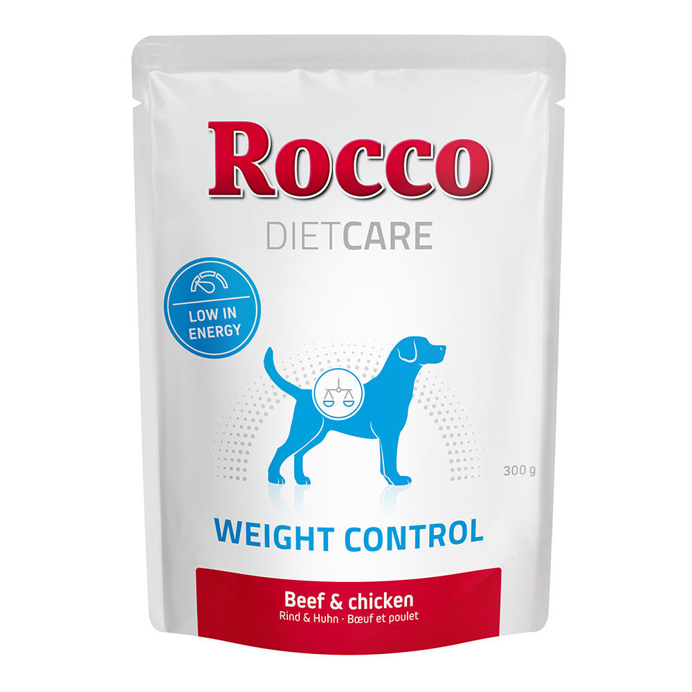 Rocco Diet Care zum Probierpreis! Nassfutter: Weight Control Rind & Huhn 300g - Pouch von Rocco Diet Care