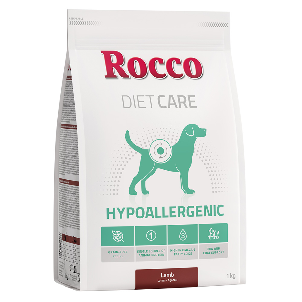 Rocco Diet Care zum Probierpreis! Trockenfutter: Hypoallergenic Lamm 1 kg von Rocco Diet Care