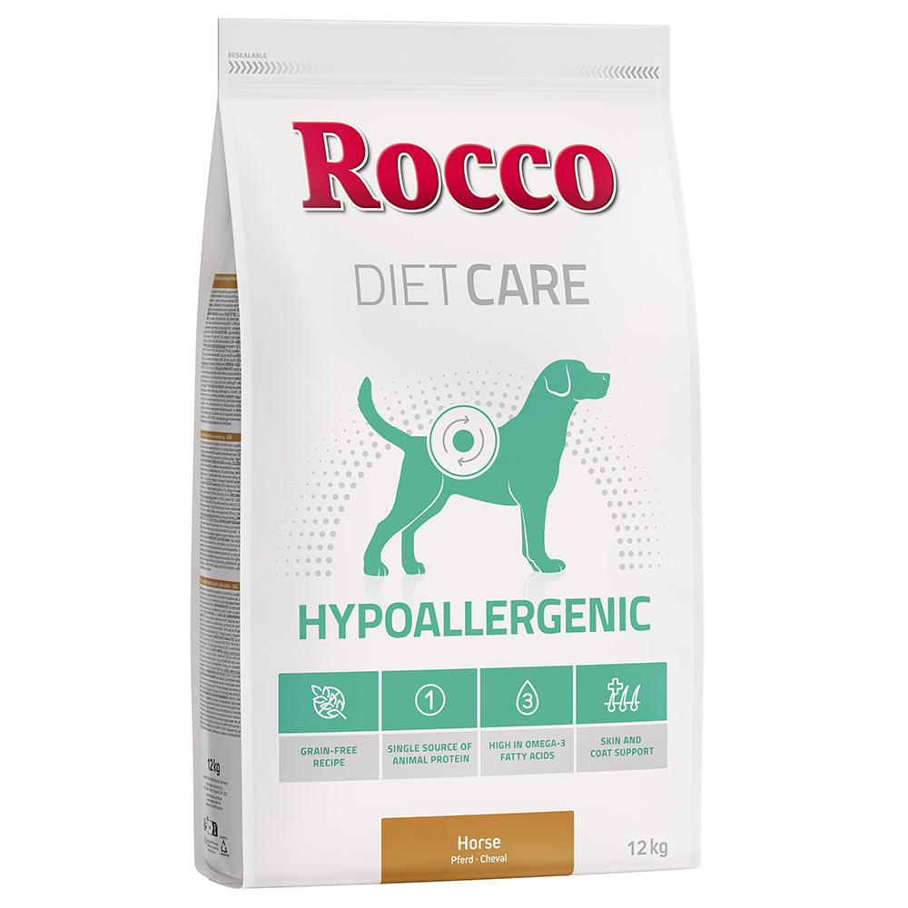 Sparpaket Rocco Diet Care Trockenfutter 2 x 12 kg - Hypoallergen Pferd von Rocco Diet Care