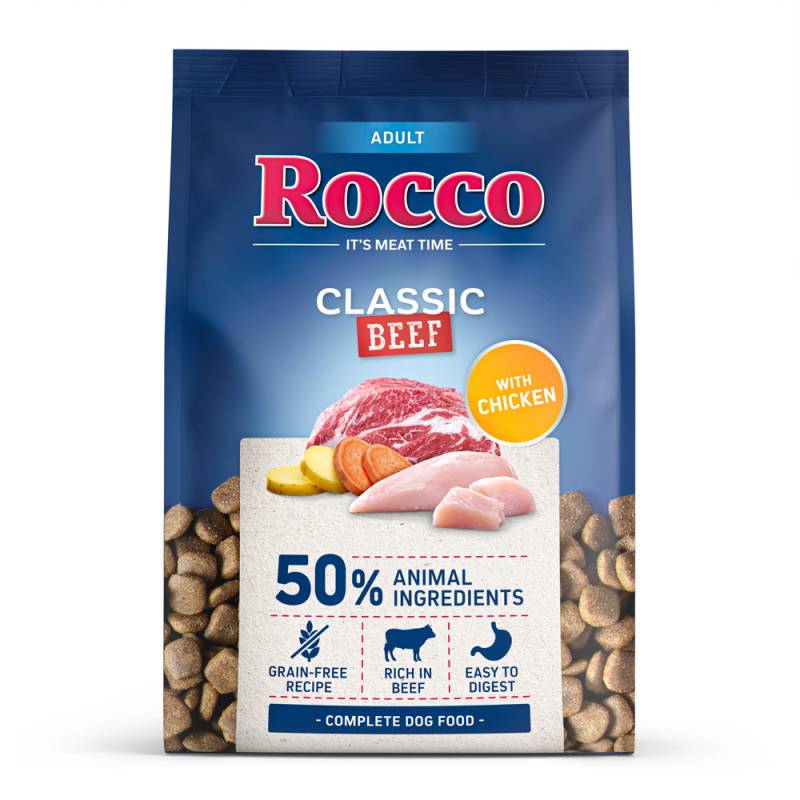 1 kg Rocco zum Sonderpreis! - Adult Classic Rind mit Huhn von Rocco