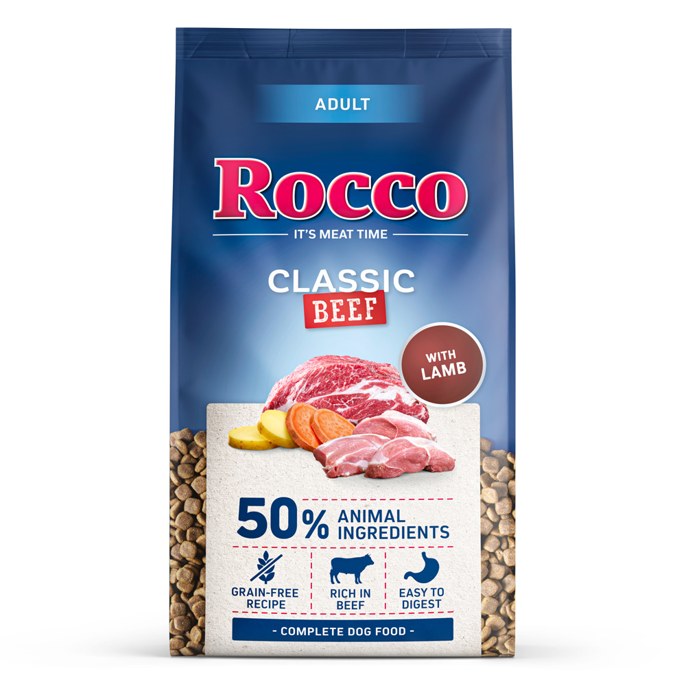 Rocco Adult Classic Rind mit Lamm - 2 x 10 kg Rocco Adult Classic Rind mit Lamm - 2 x 10 kg von Rocco
