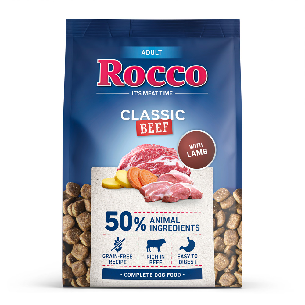 Rocco Adult Classic Rind mit Lamm - 5 x 1 kg von Rocco