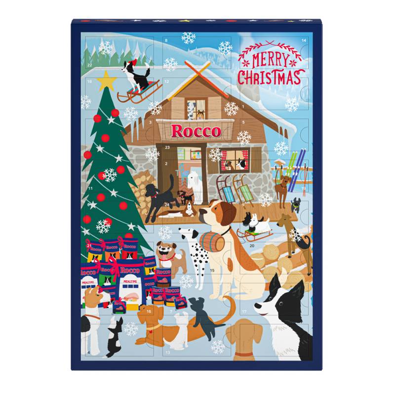 Rocco Adventskalender für Hunde  - 1 Stück (192 g) von Rocco