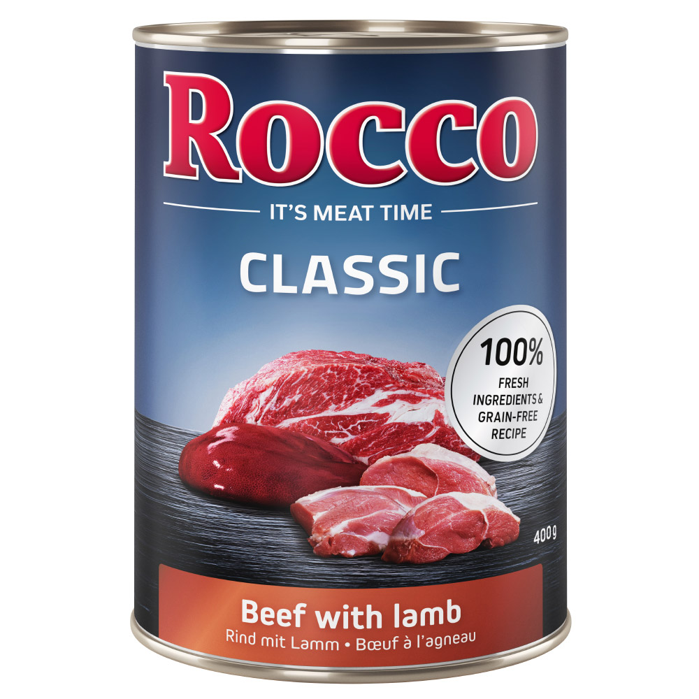 Rocco Classic 6 x 400 g - Rind mit Lamm von Rocco