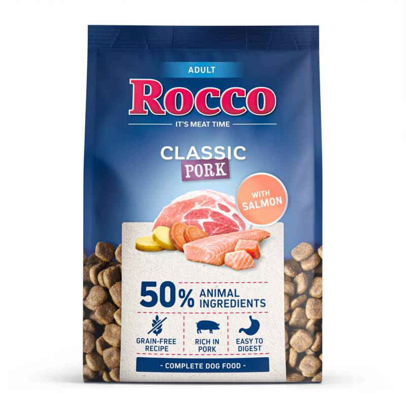 Rocco Classic Adult Schwein mit Lachs - 5 x 1 kg von Rocco