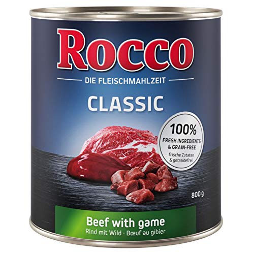 Rocco Classic Rind mit Spiel, 24 x 800 g von Rocco