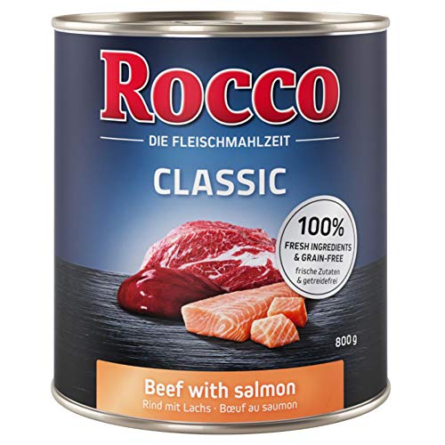 Rocco Classic Rind mit Lachs 24 x 800g von Rocco