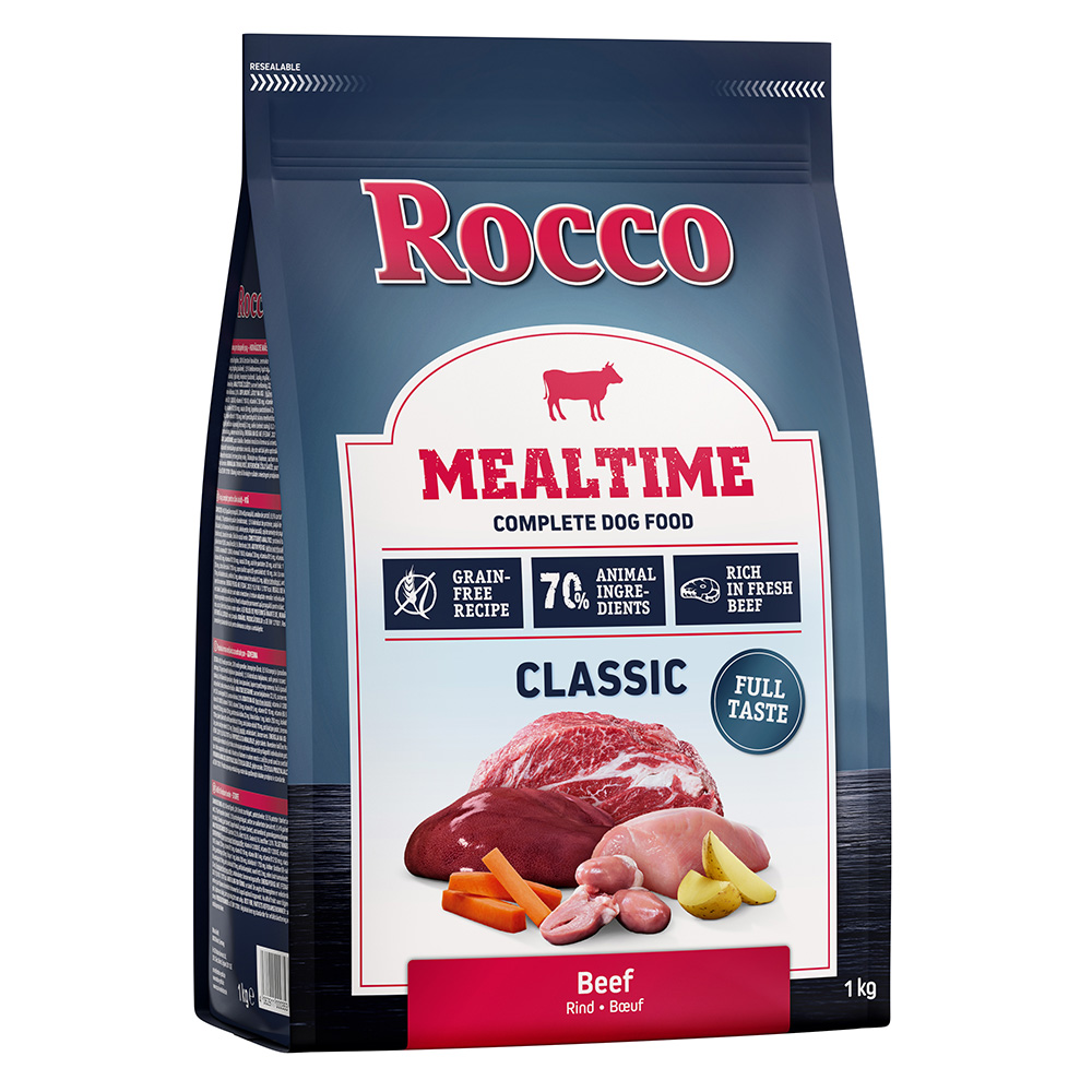 Rocco Classic & Mealtime zum Probierpreis! - Mealtime 1 kg Rind von Rocco