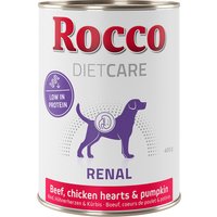 Rocco Diet Care Renal Rind mit Hühnerherzen & Kürbis 400 g - 12 x 400 g von Rocco Diet Care