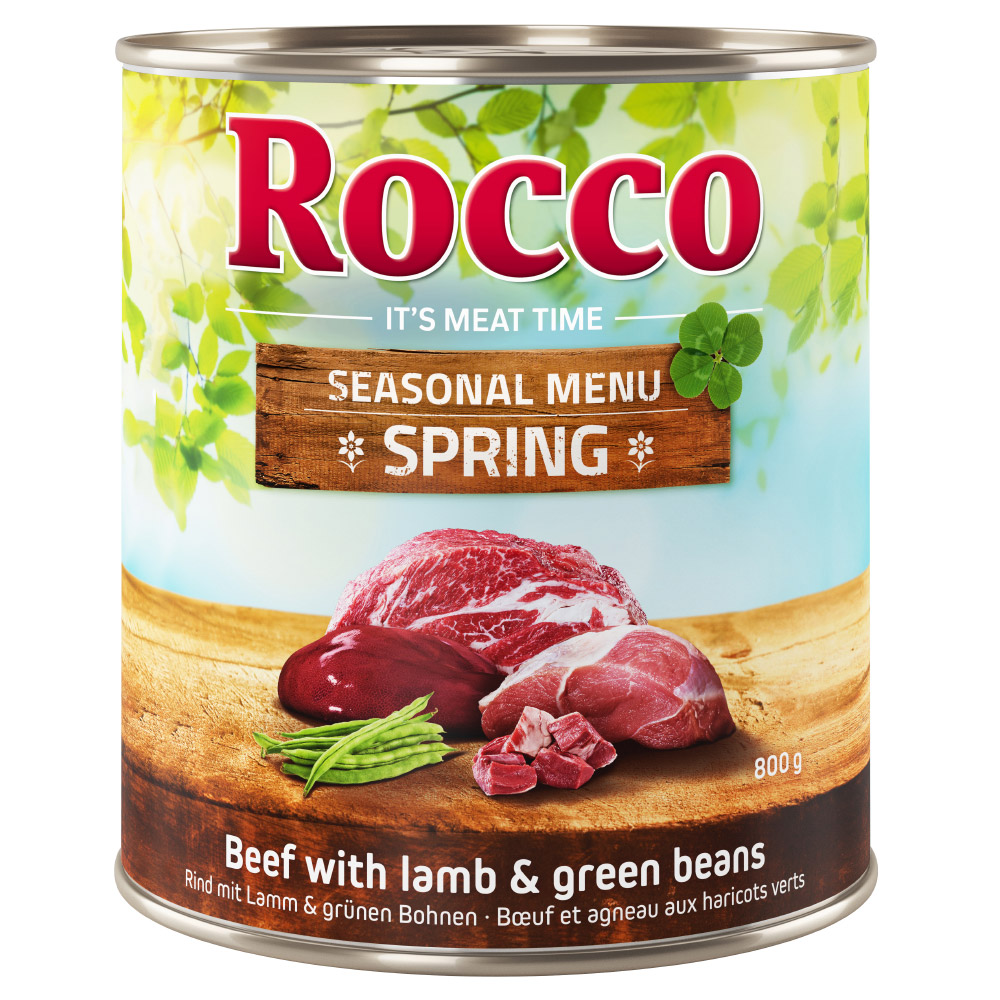 Rocco Frühlings-Menü Lamm mit grünen Bohnen - 6 x 800 g von Rocco