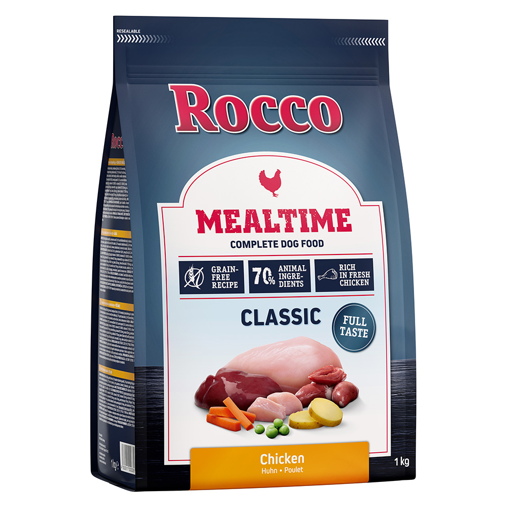 Rocco Mealtime - reich an frischem Huhn Sparpaket: 5 x 1 kg Rocco Mealtime - reich an frischem Huhn Sparpaket: 5 x 1 kg von Rocco