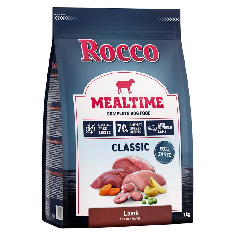 Rocco Mealtime - reich an frischem Lamm 1 kg - Jetzt testen!! von Rocco