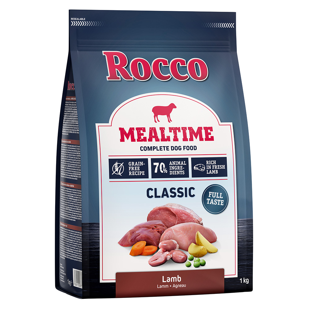 Rocco Mealtime - reich an frischem Lamm Sparpaket: 5 x 1 kg Rocco Mealtime - reich an frischem Lamm Sparpaket: 5 x 1 kg von Rocco