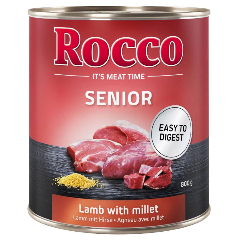 Rocco Senior 6 x 800 g - Lamm & Hirse von Rocco