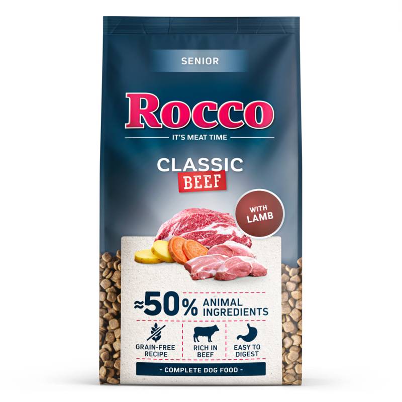 Rocco Senior Classic Rind mit Lamm - 10 kg von Rocco