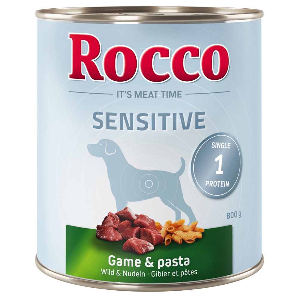 Rocco Sensitive 6 x 800 g - Wild & Nudeln von Rocco