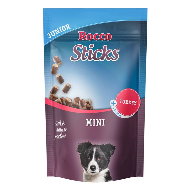 Rocco Sticks Mini - Junior 70 g / Sparpaket % - Truthahn 1 x  70 g von Rocco