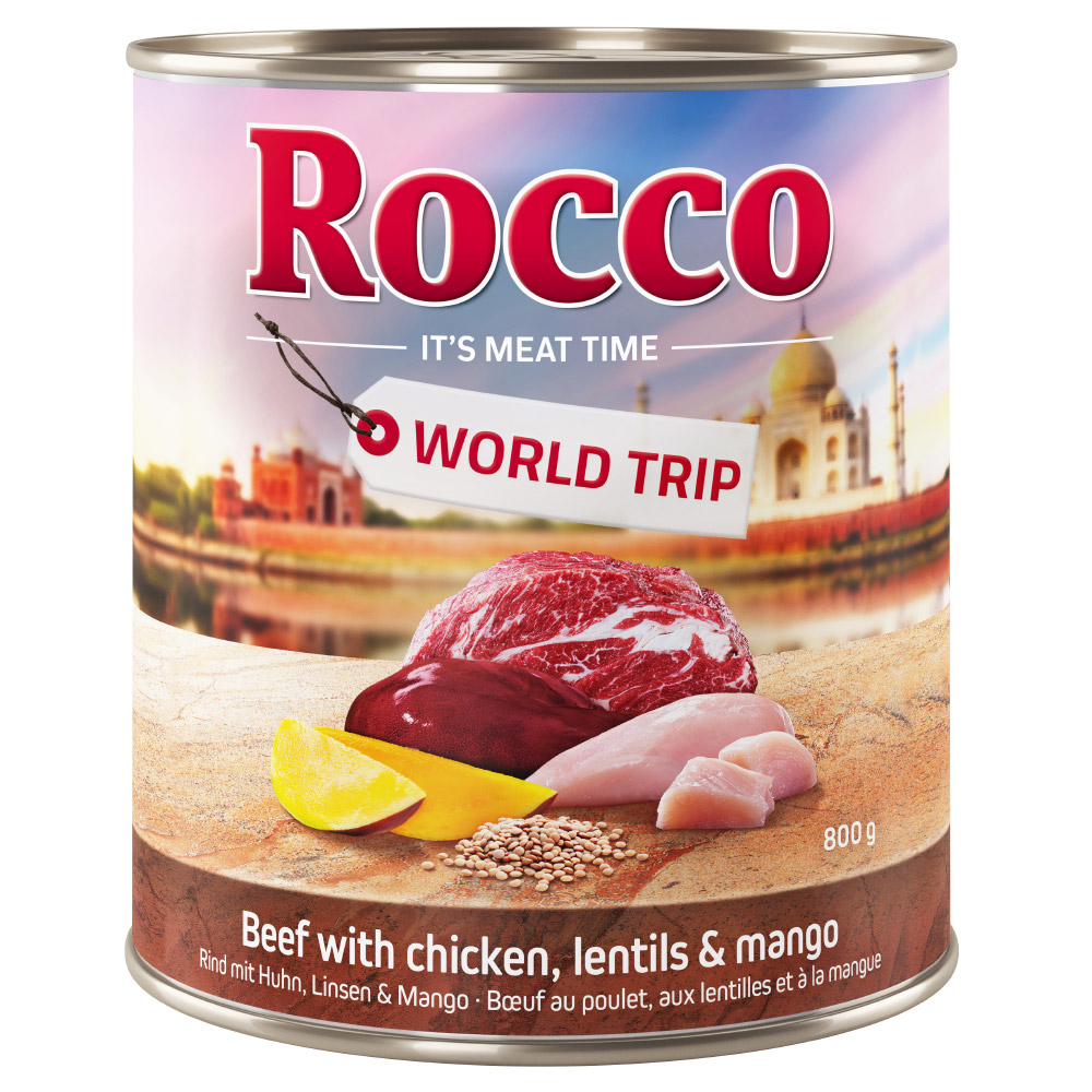 Rocco World Trip 6 x 800g / 24 x 800g 6 x 800g: Rocco World Trip Indien Rocco World Trip 6 x 800g / 24 x 800g 6 x 800g: Rocco World Trip Indien von Rocco