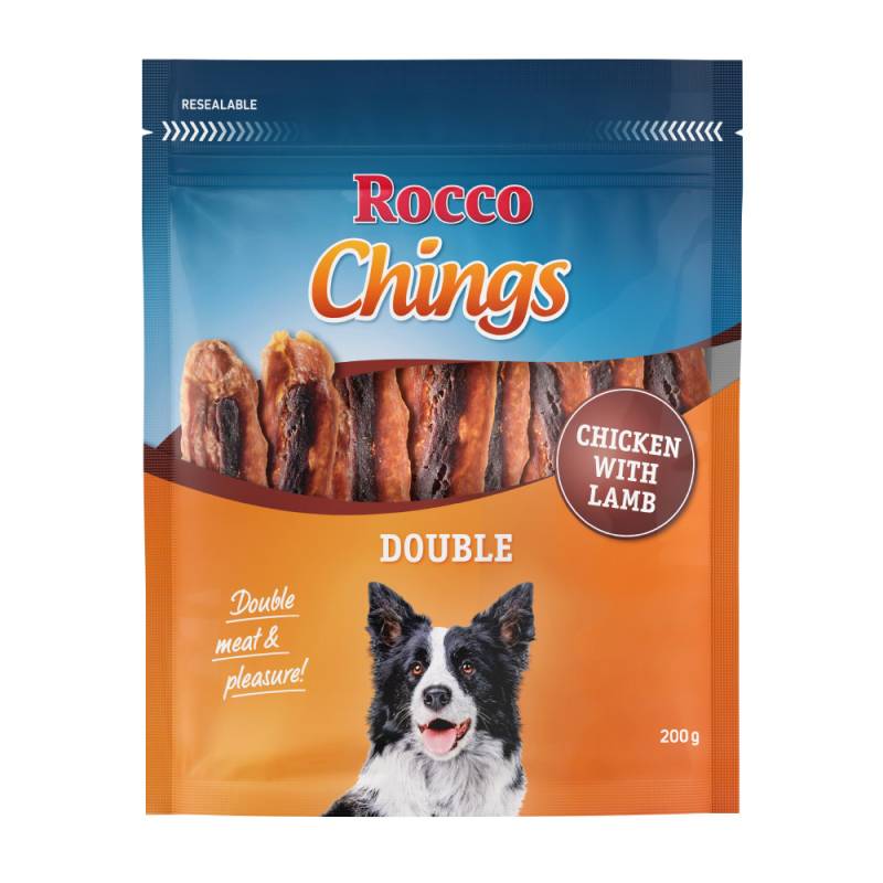 Sparpaket Rocco Chings Double - Huhn & Lamm 4 x 200 g von Rocco