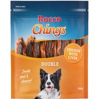 Sparpaket Rocco Chings Double - Huhn & Leber (12 x 200 g) von Rocco