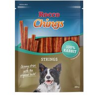 Sparpaket Rocco Chings Strings - Kaninchen (4 x 200 g) von Rocco