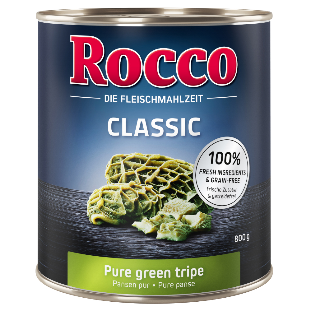 Sparpaket Rocco Classic 12 x 800 g - Pansen pur von Rocco