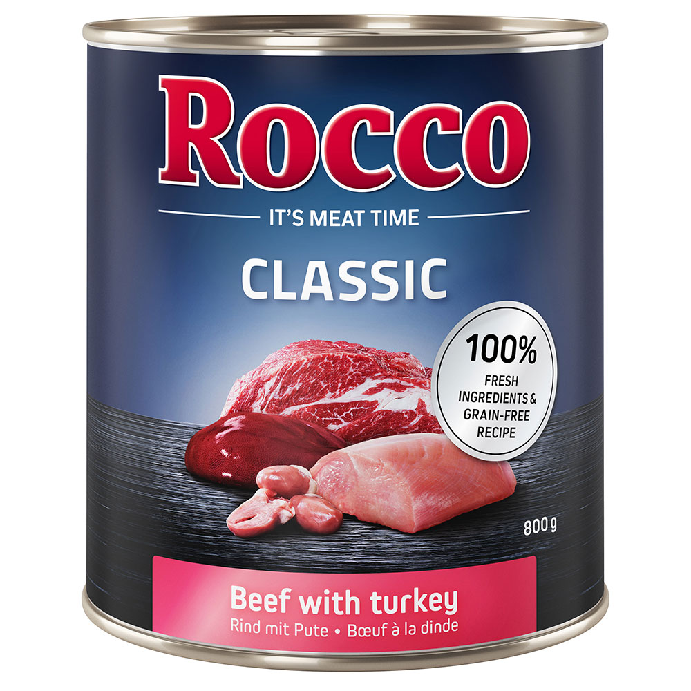 Sparpaket Rocco Classic 12 x 800 g - Rind mit Pute von Rocco