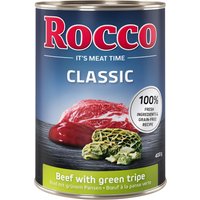 Sparpaket Rocco Classic 24 x 400 g - Rind mit Grünem Pansen von Rocco