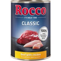 Sparpaket Rocco Classic 24 x 400 g - Rind mit Huhn von Rocco