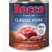 Sparpaket Rocco Classic Pork 24 x 800 g - Rind & Lamm von Rocco