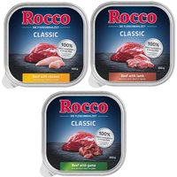 Sparpaket Rocco Classic Schale 27 x 300 g - Mix II (Lamm, Huhn, Wild) von Rocco