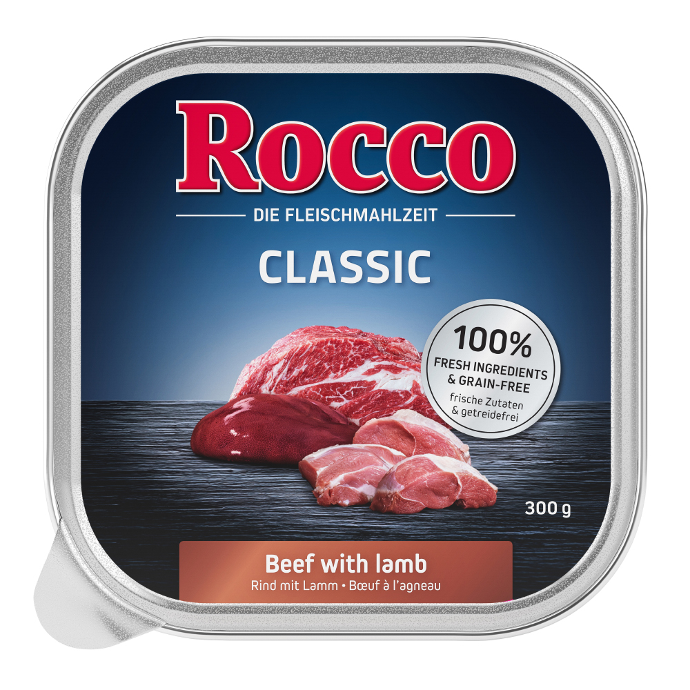 Sparpaket Rocco Classic Schale 27 x 300 g - Rind mit Lamm von Rocco