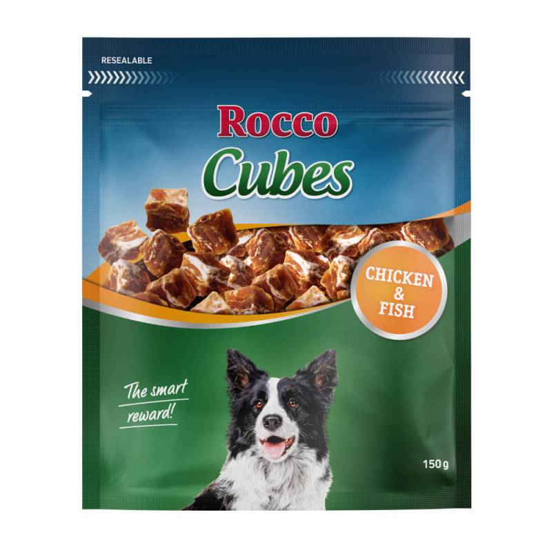 Sparpaket Rocco Cubes  - Huhn 12 x 150 g von Rocco