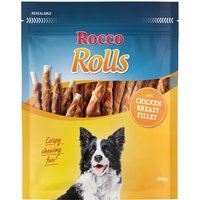 Sparpaket Rocco Rolls Kaurollen -  mit Hühnerbrustfilet (12 x 200 g) von Rocco