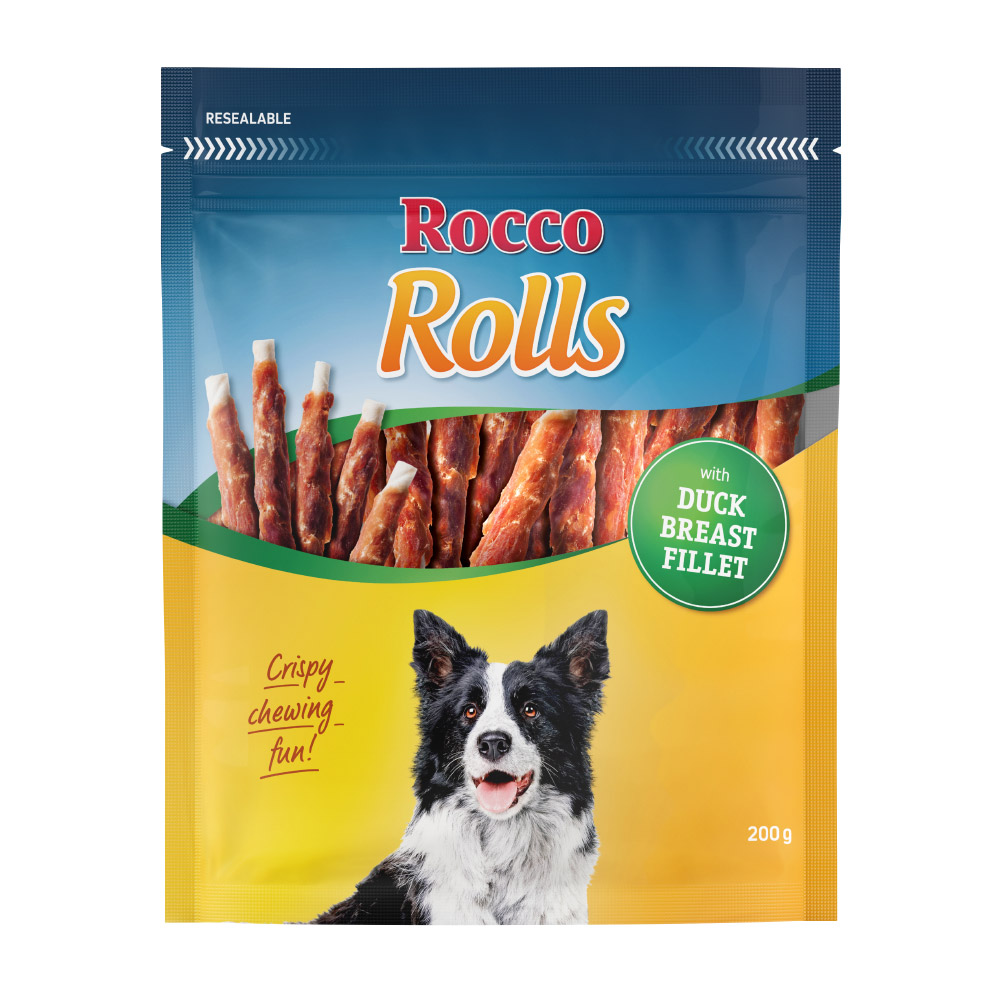 Sparpaket Rocco Rolls  - mit Entenbrustfilet 12 x 200 g von Rocco