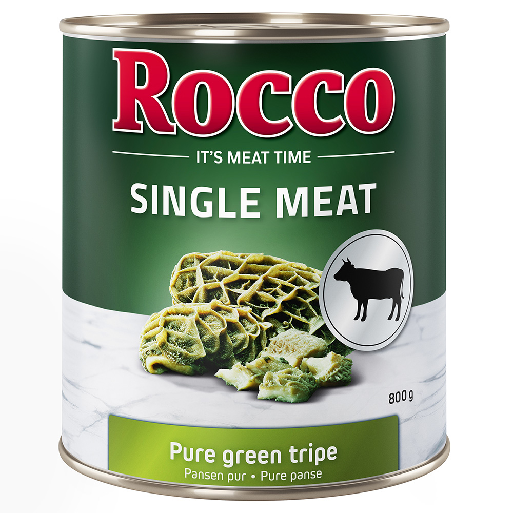 Sparpaket Rocco Single Meat 24 x 400 g / 800 g 24 x 800 g: Pansen Sparpaket Rocco Single Meat 24 x 400 g / 800 g 24 x 800 g: Pansen von Rocco
