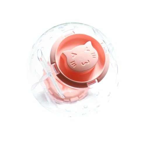 Rocky Green Hamster-Trainingsball – Robustes Kleintier-Laufrad mit Luftlöchern, Hamsterspielzeug für Rennmäuse, Mäuse und kleine Haustiere (14 cm, Rosa) von Rocky Green