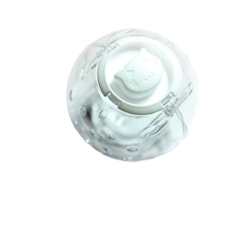 Rocky Green Hamster-Trainingsball – Robustes Kleintier-Laufrad mit Luftlöchern, Hamsterspielzeug für Rennmäuse, Mäuse und kleine Haustiere (16 cm, weiß) von Rocky Green